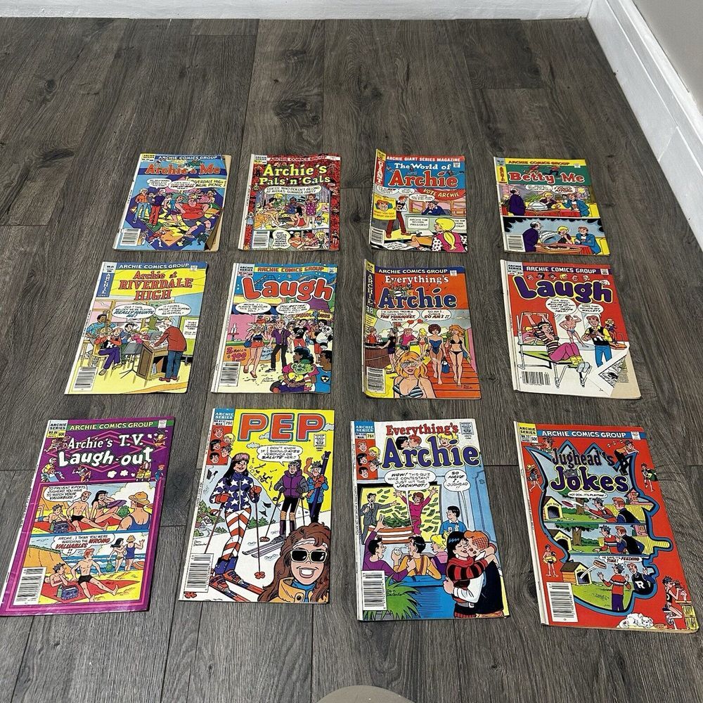 EVERYTHING'S ARCHIE NO. 95 AUGUST 1981 COMIC‎ BOOK Archie Comic Lot Of 12